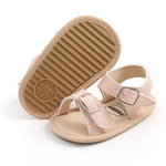 Baby Boys Girls Sandals Premium Soft Anti-Slip Rubber Sole Infant Summer Outdoor Shoes Toddler First Walkers(12-18 Months Toddler,4-LT Pink)