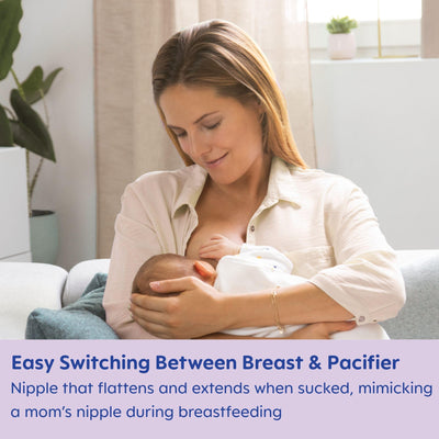 MAM Perfect Baby Pacifier, Patented Nipple, Developed with Pediatric Dentists & Orthodontists, 2 Pack, 0-3 Months, Boy