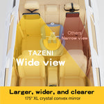 TAZENI Baby Car Mirror for Baby Hook Clip Design Never Shake Baby Mirror for Car Seat Mirror Rear Facing Easy Install Back Seat Mirrors for Car Crystal Clear View ShatterProof Crash Tested