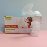 Manual Breast Pump with Bottle and Nipple, BPA-Free Breastfeeding Milk Extractor