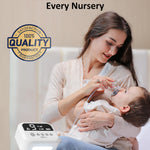 HEYVALUE Nasal Aspirator for Baby, Hospital Grade Nose Sucker with 9 Levels Suction, Night Light and Nursery Rhyme Soothing Function, Electric Nose Suction for Baby with Food-Grade Silicone Tips