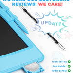 KOKODI LCD Writing Tablet 8.5-Inch Colorful Doodle Board, Electronic Drawing Tablet Drawing Pad for Kids, Educational and Learning Kids Toys Gifts for 3 4 5 6 7 8 Year Old Boys and Girls(Blue)