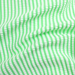 RUGGEDBUTTS Spring Green Seersucker Short Sleeve One Piece Rash Guard - 3-6m