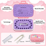Tooth Holders for Kids Keepsake, Baby Teeth Keepsake Box, Tooth Saver, Tooth Container for Lost Teeth, Teeth Storage Holder for Tooth Fairy (Pink)