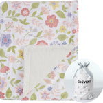 CREVENT Cozy Soft and Warm Mink Baby Blanket with Sherpa Backing, Gift Packing with Ribbon for Newborn Infant Toddler's Crib Cot Stroller (30"X40" Little Dream)