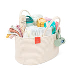 SUNBURST GLOBAL Diaper Caddy, Baby Diaper Caddy Organizer, Baby Basket, Baby Organizers and Storage, Baby Gift Basket, Diaper Organizer, Baby Storage Organizer, Gift Basket for Baby Shower