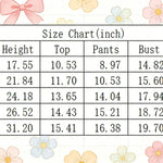 Vibebox Baby Girl Clothes 3-6 Months Summer Short Sleeve Outfits Spring Coming Home Clothing Infant Girls 6 Months Green Daisy Ruffle Romper Tops Bell Bottoms Pants Bow Sets with Floral Headband