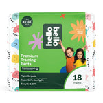 Hello Bello Premium Training Pants 4T-5T, All About Feelings Design, 18ct Jumbo Pack