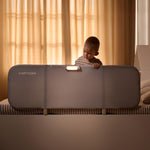 ARTTONA Toddler Bed Rail with Night Light - Foldable Bed Side Rails - Fits for Most Beds: Bed Rails for Full Size Bed, Queen Size Rails, Twin Rails - Portable Fence for Baby - 48 inch