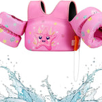 HeySplash Swim Vest for Kids, Toddler Pool Floaties, Children Swimming Vest with Adjustable Strap, Swim Jacket Water Wing Arm Float, Puddle Sea Beach Boat Jumper Boy Girl Baby