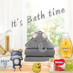 New Baby Boy/Girl Gift Basket (20 Items) for a New mom Elephant Baby Gift Set. Welcome Baby Care Package All w/Newborn Essentials Bundle for Expecting Moms Baby Shower, After Labor Unisex