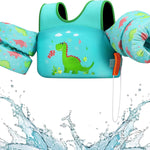 HeySplash Swim Vest for Kids, Toddler Pool Floaties, Children Swimming Vest with Adjustable Strap, Swim Jacket Water Wing Arm Float, Puddle Sea Beach Boat Jumper Boy Girl Baby