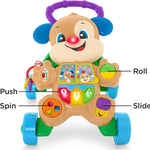 Fisher-Price Baby Toy Laugh & Learn Smart Stages Learn with Puppy Walker with Music Lights & Activities for Infants Ages 6+ Months