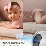 Momcozy Baby Monitor BM03 Add-On Camera Unit, Full 1080P HD Resolution, Pan-Tilt-Zoom Camera, SD Card(Not Included) Storage Available, Easy Pairing (Not Compatible with BM01)