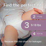 Bambo Nature Premium Eco-friendly Baby Diapers, Size 3 (9-18 Lbs), 29 Count