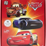 Mattel Disney and Pixar Cars Set of 10 Die-Cast Mini Racers Vehicles, Collectible Set of 1:55 Scale Toy Cars Inspired by Movies