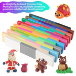 Polymer Clay Sets, 50 Colors Oven Bake Clay Modeling Clay for Kids, Sculpting Clay Tools and Accessories, DIY Model Clay, Ideal Clay for Kids Beginners and Artists