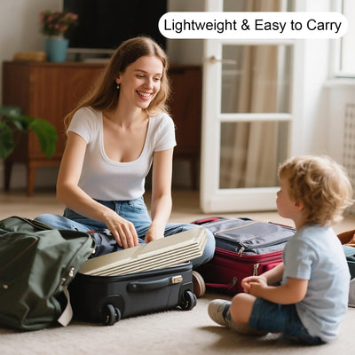 DUSHARKFUN Collapsible Baby Bathtub, Portable & Foldable Bathtub for Newborns to Toddlers, Easy to Store, Lightweight for Home & Travel, SpaceSaver Baby Tubs for Kids