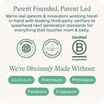 HealthyBaby Our Diaper Cream | Hypoallergenic Zinc Oxide & Squalane Diaper Cream | Fragrance Free, EWG Verified + Non-GMO, 3 oz