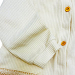 Baby Toddler Girls Cardigan Sweater Dress Cover Up Long Sleeve Knit Bolero Shrug Jacket Spring Embroidery Outwear Tops Beige