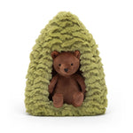 Jellycat Forest Fauna Bear Stuffed Animal, 7.5 inches - Teddy Bear Plush Toy - Classic Children's Gift