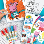 Crayola Peppa Pig Color Wonder Activity Set, Mess Free Peppa Pig Coloring Pages for Toddlers, Peppa Pig Toys, Toddler Gifts