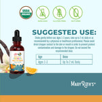 MARYRUTH'S Organics Multivitamin & Multimineral with Iron for Toddlers | USDA Organic | Sugar Free | Multivitamin Liquid Drops for Kids Ages 1-3 | Immune Support | Vegan | Non-GMO | 2 Fl Oz
