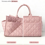 Tivellary Baby Diaper Caddy Organizer – Spacious Storage Basket for Newborn Essentials, Nursery & Diaper Station, Registry Essential, Dusty Rose