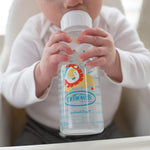 Dr. Brown's Milestones Narrow Sippy Bottle, 100% Silicone Soft Sippy Spout, 8oz/250mL, Lion, 6m+