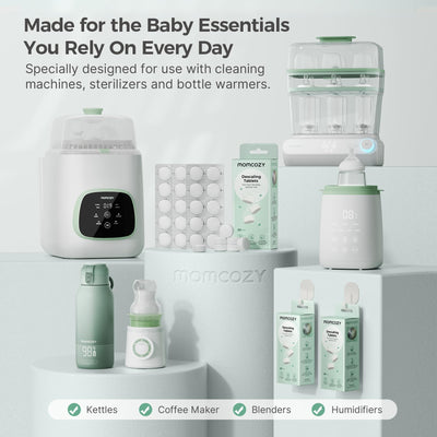 Momcozy 3 Layers Bottle Sterilizer and Dryer & Momcozy Descaling Tablets