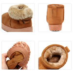 MK MATT KEELY Winter Boots Boys Girls Soft Warm Shoes Toddler Black Snow Boots 10 Toddler Khaki
