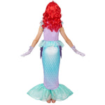 Spooktacular Creations Halloween Mermaid Costume for Girls, Purple Little Mermaid Dress, Princess Dress Up for Girls 4-6 Toddler Pretend RolePlay, Themed Party (3T, 3-4 yrs)