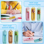 24 Pcs Cute Retractable Eraser for Pencils | Kawaii School Supplies Erasers| Back to Schools Essentials|Cute Erasers Supplies| Easter Basket Stuffers| Perfect Back to School Gifts & Party Favors