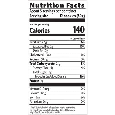 Love Child Organics Sea Friends Chocolate Chip Cookies, 4.9 oz