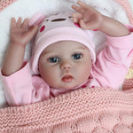CHAREX Lifelike Reborn Baby Dolls - 22 Inch Realistic Newborn Baby Doll Soft Body Real Life Baby Dolls Girl with Accessories Gifts for Kids Age 3 + & Collection