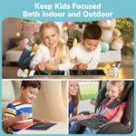 TECJOE 4 Pack LCD Writing Tablet, 8.5 Inch Colorful Drawing Board, Kids Travel Games Activity Learning Toys, Birthday Gifts for 3-8 Year Old Boys Girls Toddlers Preschooler