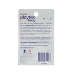Playtex Baby Simply Playtex Nipples for Babies 3+ Months, Medium Flow (2 Count), Feeding Essentials for Newborn and Breastfeeding Babies
