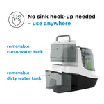 Baby Brezza Baby Bottle Washer Pro - Clinically Proven Better Cleaning - Washer, Sterilizer + Dryer In One Appliance for Essentials like Bottles + Pump Parts – Machine Replaces Brushes + Racks
