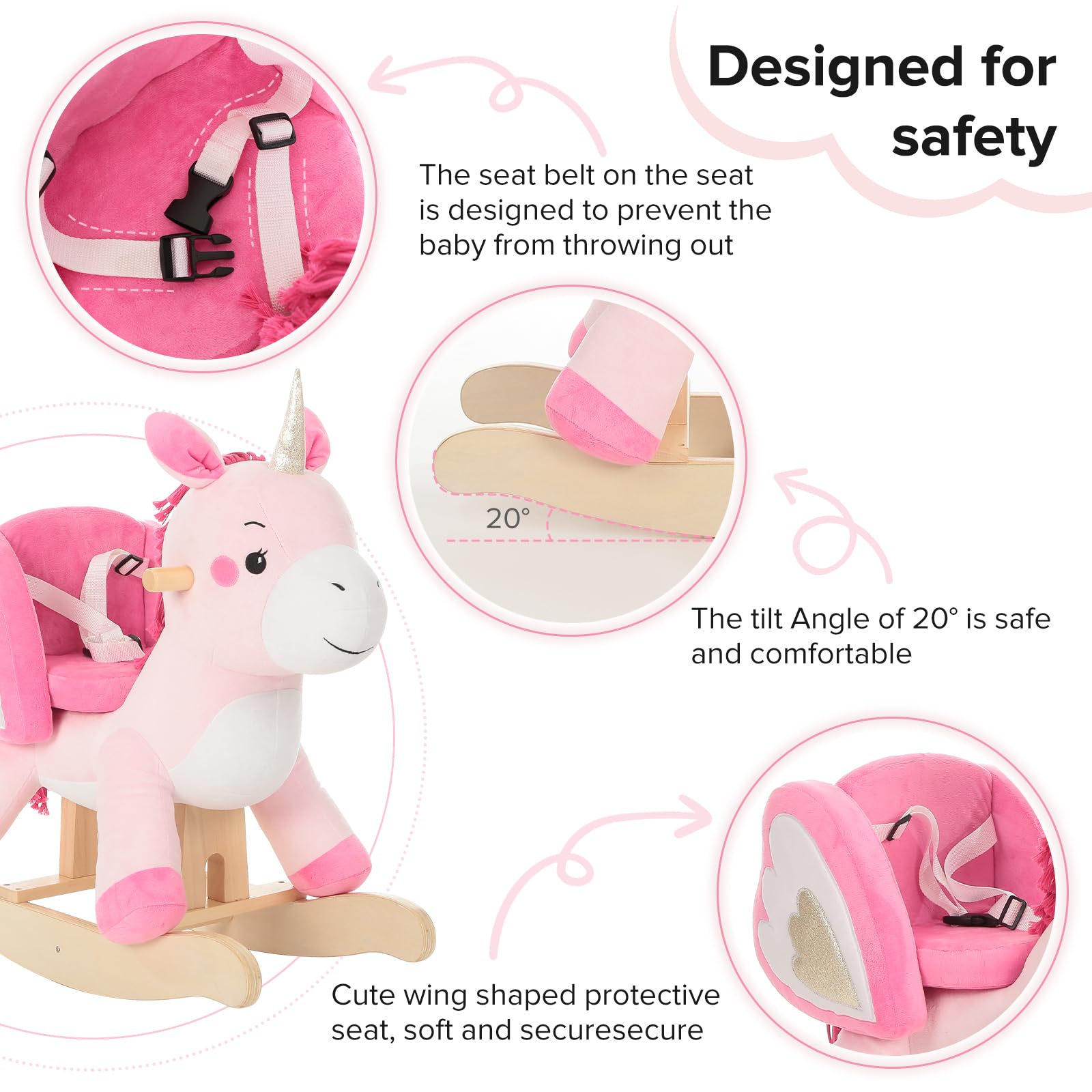 labebe - Baby Rocking Horse, Ride Unicorn, Kid - labebe - Baby and Toys ...
