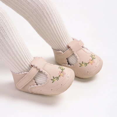 Myleleya Infant Baby Beach Sandals Summer Wedding Dress Flat Shoes Newborn Crib Shoes First Walkers Prewalkers Shoes