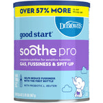 Dr. Brown's Good Start Soothe Pro baby formula can on a white background