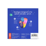 Welly Bandage Waterproof Refill Pack | Adhesive Waterproof Bandages | Assorted Shapes and Patterns for Minor Cuts, Scrapes, and Wounds - 120 Count