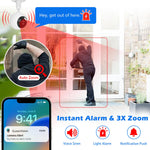 5G/2.4G Outdoor/Indoor Security Camera,1080P Baby/Elder/Dog/Pet Camera with Phone App, WiFi Baby Monitor, Motion Detection, Alarm Siren, Night Vision, IP66 Waterproof, Two-way Talk, SD/Cloud