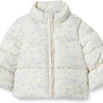 Amazon Essentials x Sofia Grainge Toddlers and Baby Girls' Taffeta Puffer Jacket