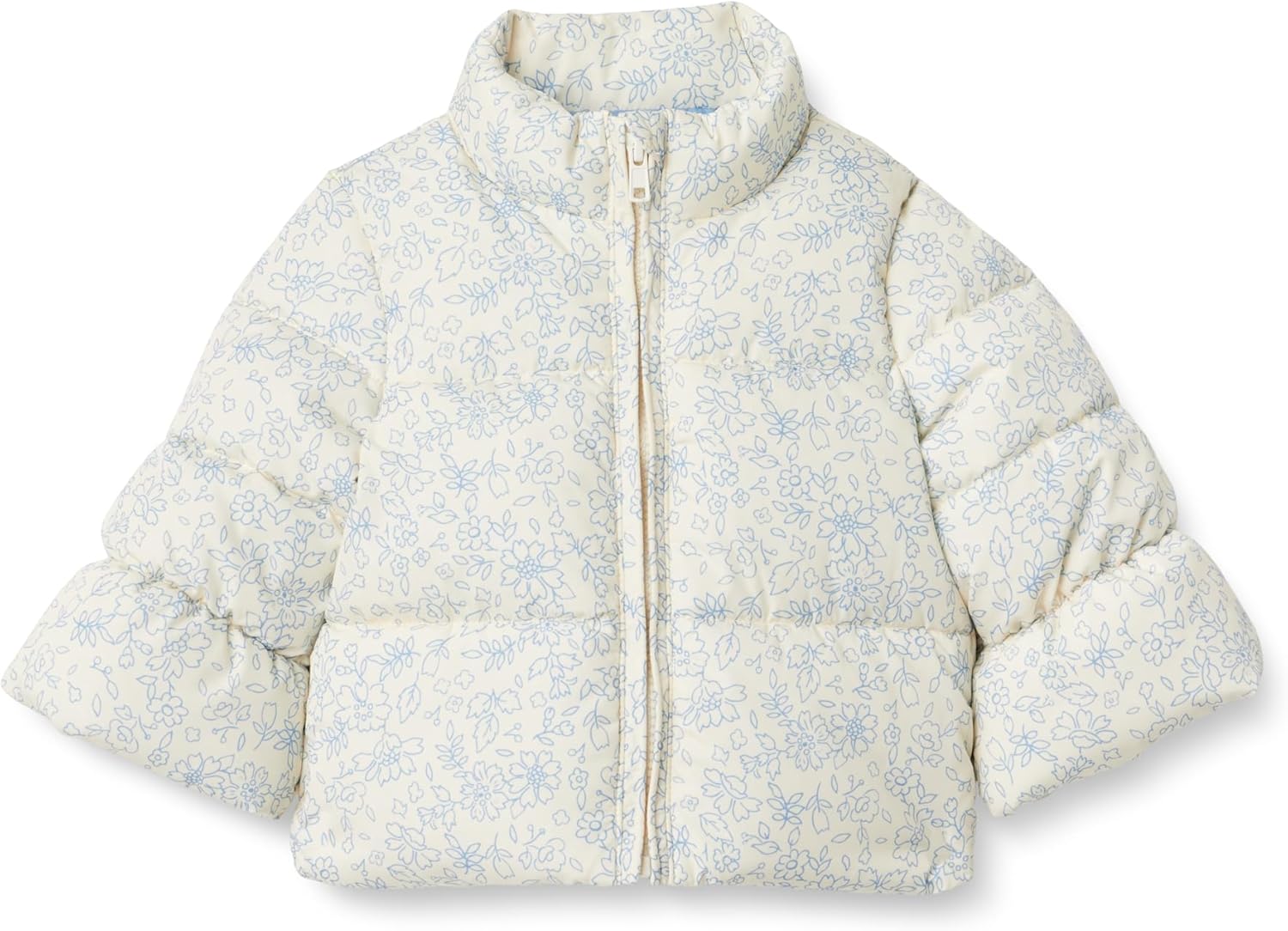 Amazon Essentials x Sofia Grainge Toddlers and Baby Girls' Taffeta Puffer Jacket