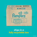 Pampers Baby Diapers - Swaddlers - Size 0, 84 Count, Ultra Absorbent Disposable Newborn Diaper