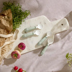 BabyBjörn Baby Spoon and Fork, 4 pcs, Powder Green