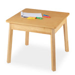 Melissa & Doug Wooden Square Table (Natural)