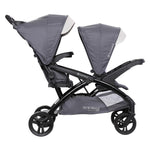 Baby Trend Sit N' Stand Tandem Double Stroller w/ 2 Pack EZ-Lift Plus Infant Car Seats, Magnolia