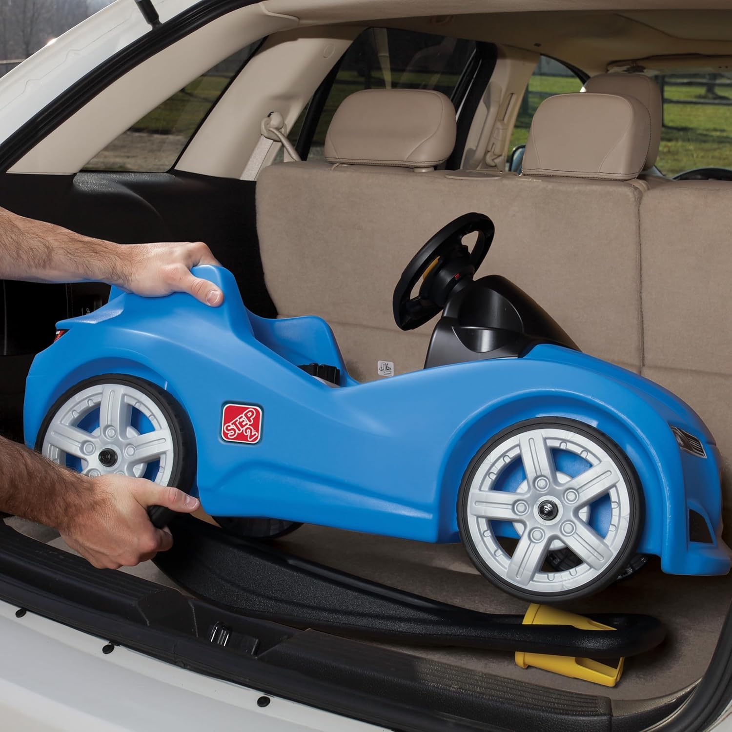 Step2 Whisper Ride Cruiser Kids Push Car, Ride - Push & Pedal Riding ...